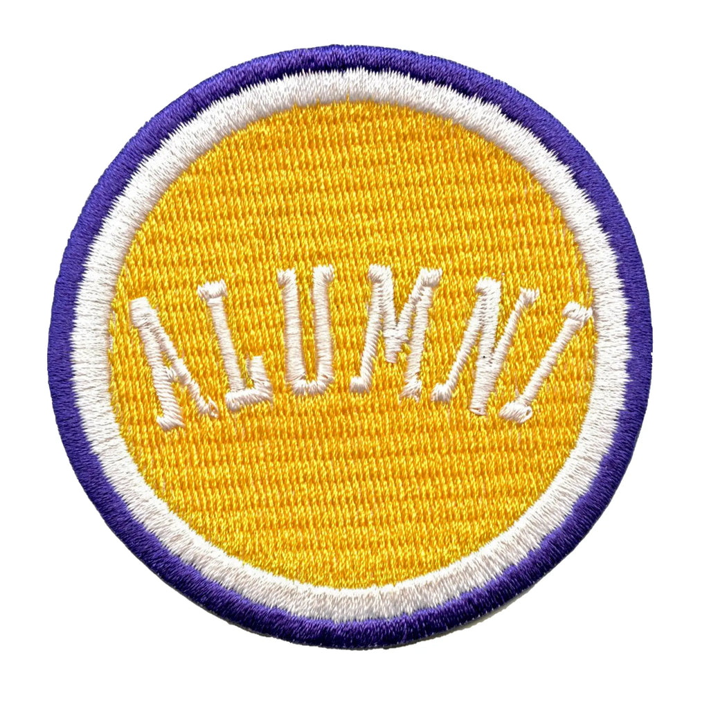 Prairie View Alumni Student Patch Texas Purple Gold Graduate Embroidered Iron On