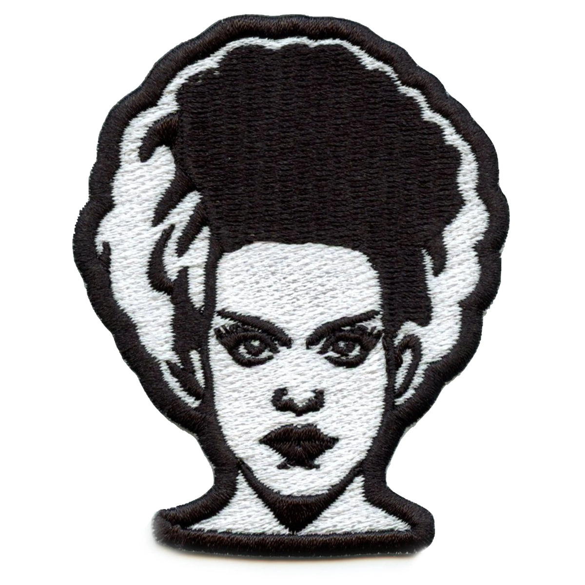 Bride Of Frankenstein Monster Patch Classic Horror Halloween Embroidered Iron On