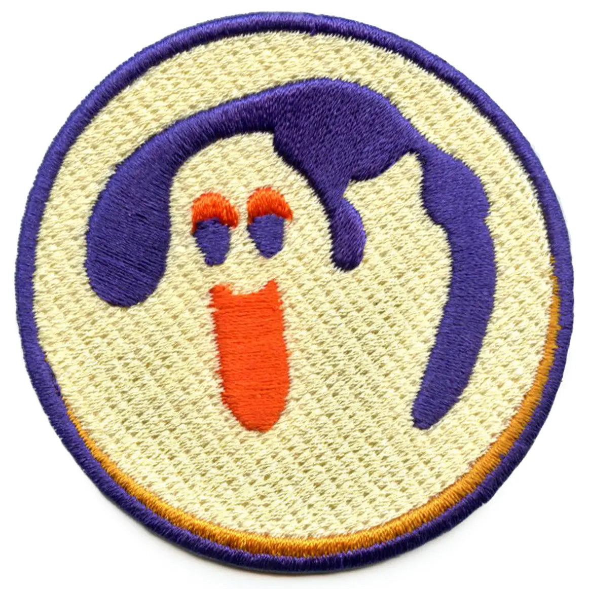 Halloween Ghost Cookie Patch Spooky Sweet Treat Embroidered Iron On
