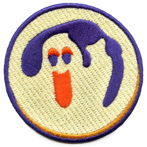 Halloween Ghost Cookie Patch Spooky Sweet Treat Embroidered Iron On