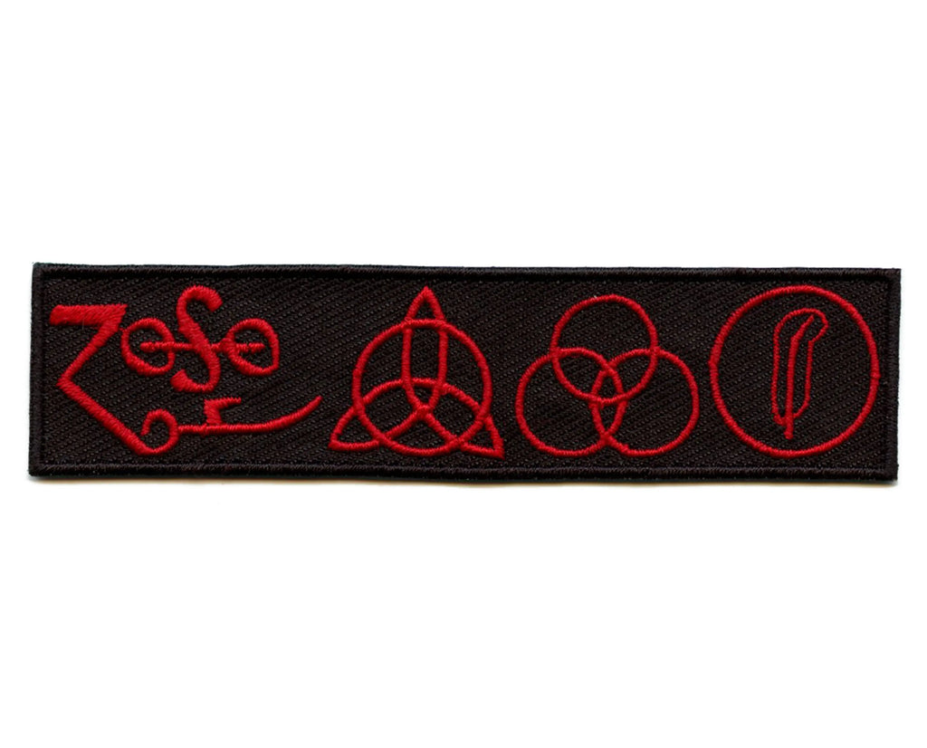 Hard Rock Band Patch Classic Members Logos Embroidered Iron On