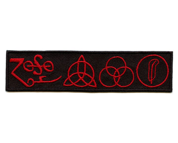 Hard Rock Band Patch Classic Members Logos Embroidered Iron On