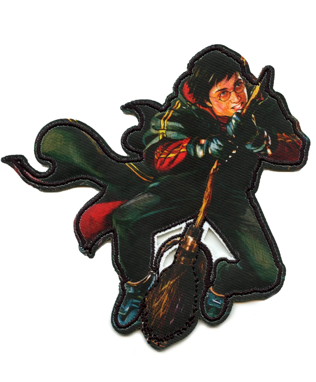 Harry Potter Flying Patch Nimbus 2000 Wizard Movie Sublimated Iron-On