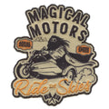 Harry Potter Hagrid Patch Magical Motors Motorcycle Sublimated Embroidery Iron On
