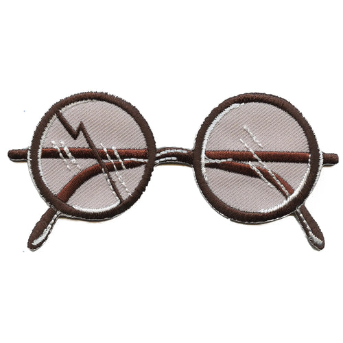 Harry Potter Movie Patch Harry's Scar Glasses Embroidered Iron On