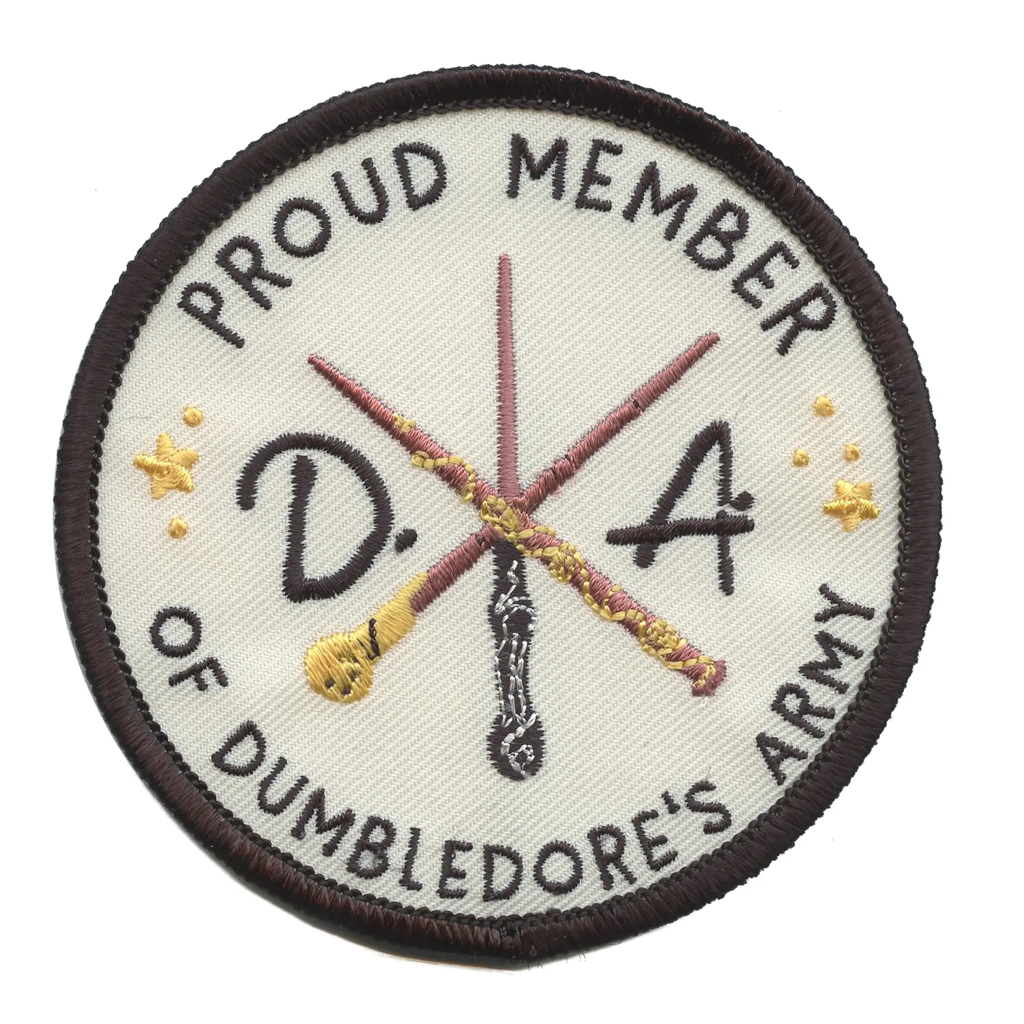 Harry Potter Movie Patch Proud Dumbledore's Army Embroidered Iron On
