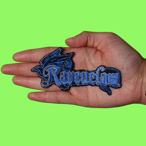 Harry Potter Movie Patch Ravenclaw Raven House Embroidered Iron On