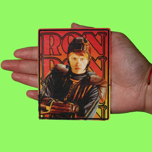Harry Potter Movie Patch Ron Weasley Fan Embroidered Iron On