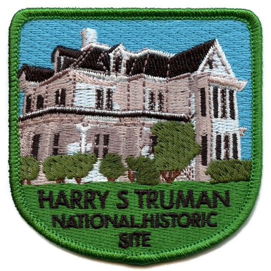 Harry S Truman National Patch National Site Souvenir Embroidered Iron On