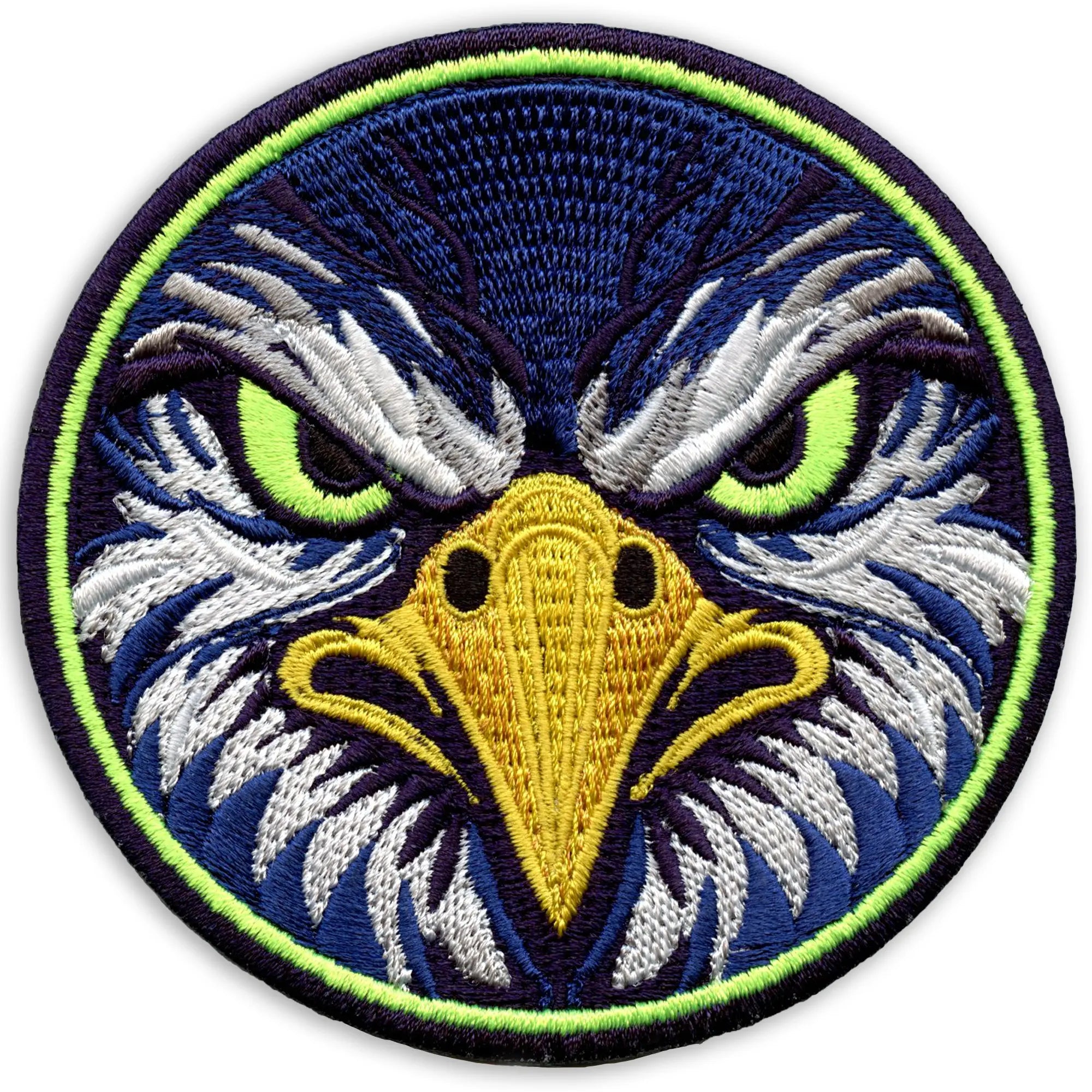 Seattle Football Hawk Patch Sports Champions Team Embroidered Iron On