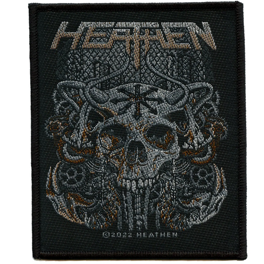 Patch tissé thermocollant du groupe de rock païen Chaos Of Evolution