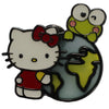 Hello Kitty Hugging Globe Pin