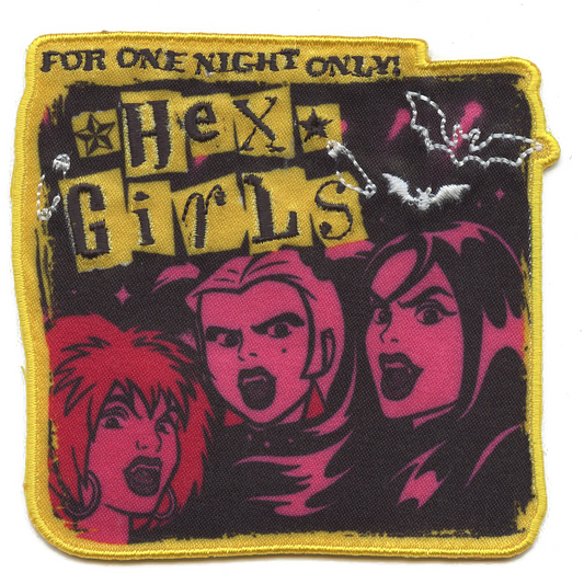 Scooby-Doo Hex Girls Patch One Night Only Sublimated Embroidered Iron On