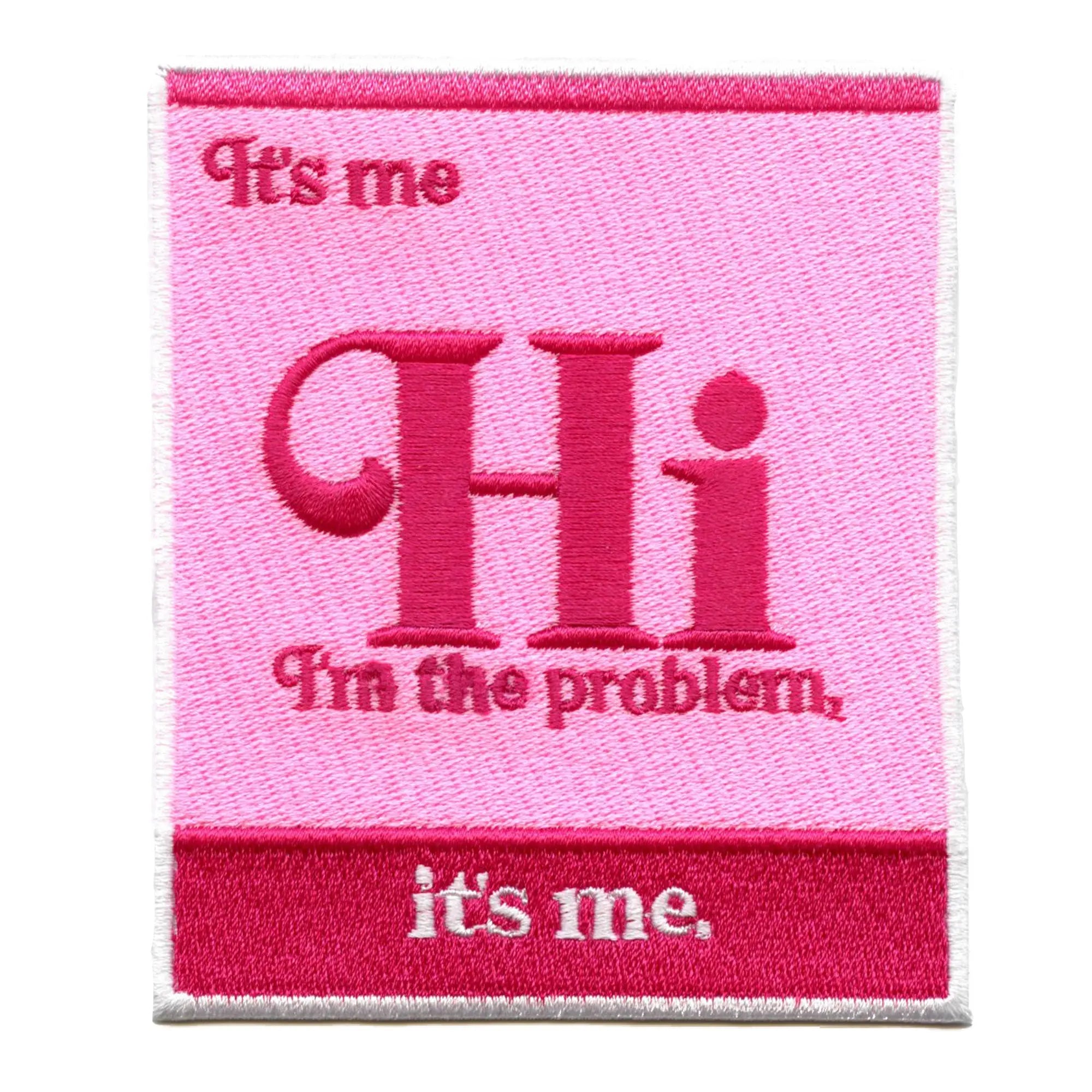 Hi I'm The Problem Patch Eras Music Pop Embroidered Iron On – Patch ...