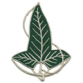 The Lord Of The Rings Patch Hobbit Leaf Brooch Embroidered Iron On