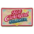 Hot Cowgirl Summer Patch Girly Western Aesthetic Embroidered Iron On