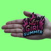 Hot Girl Summer Patch Rapper Chick Bop Embroidered Iron On