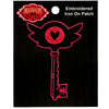 Hotel Heart Key Patch Tv Show Cartoon Embroidered Iron On