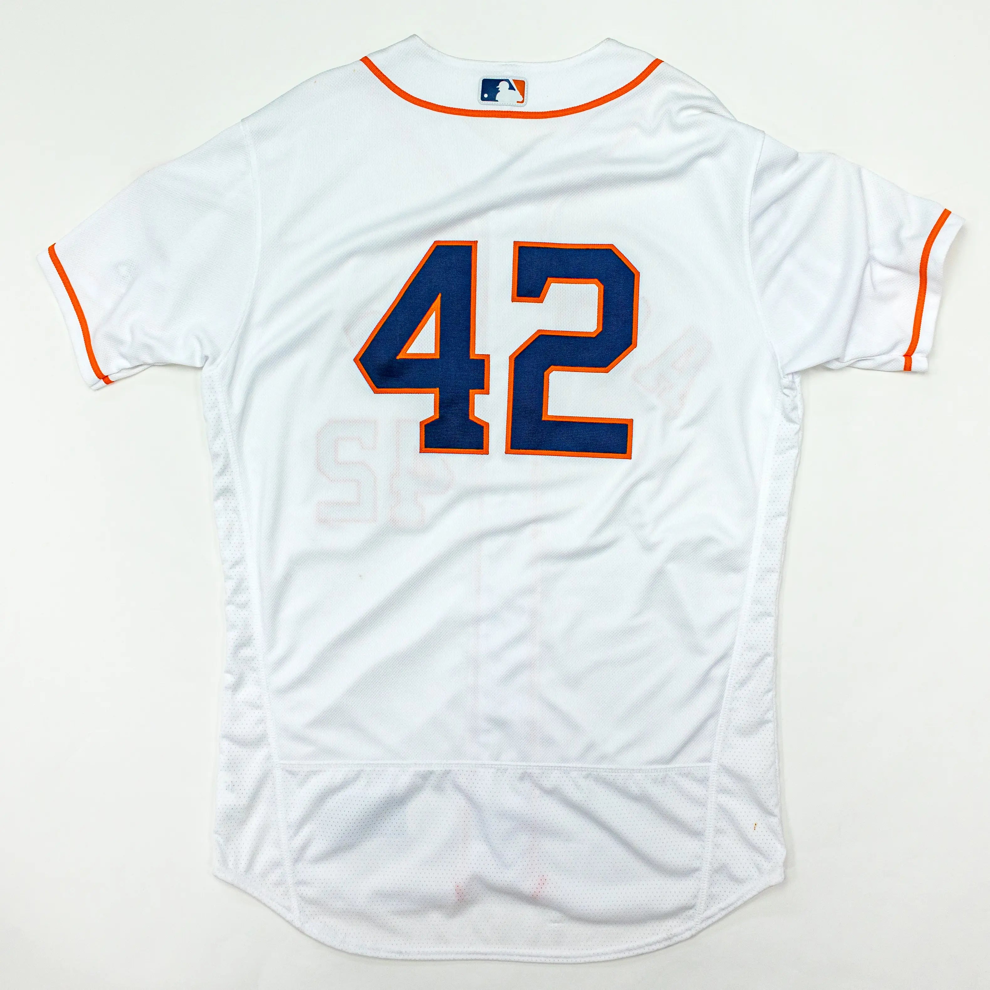 Houston Astros White Authentic Team Issued Jackie Robinson Day Jersey Size 46