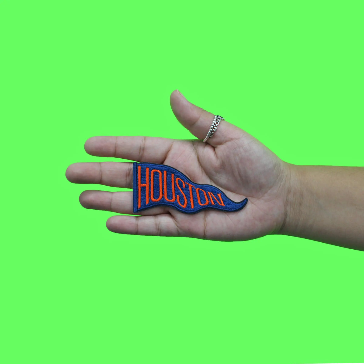 Houston Baseball Banner Patch Flag Texas Pride Pennant Embroidered Iro ...