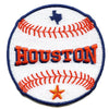 Houston Baseball Fan Patch Texas Sports Star Embroidered Iron On