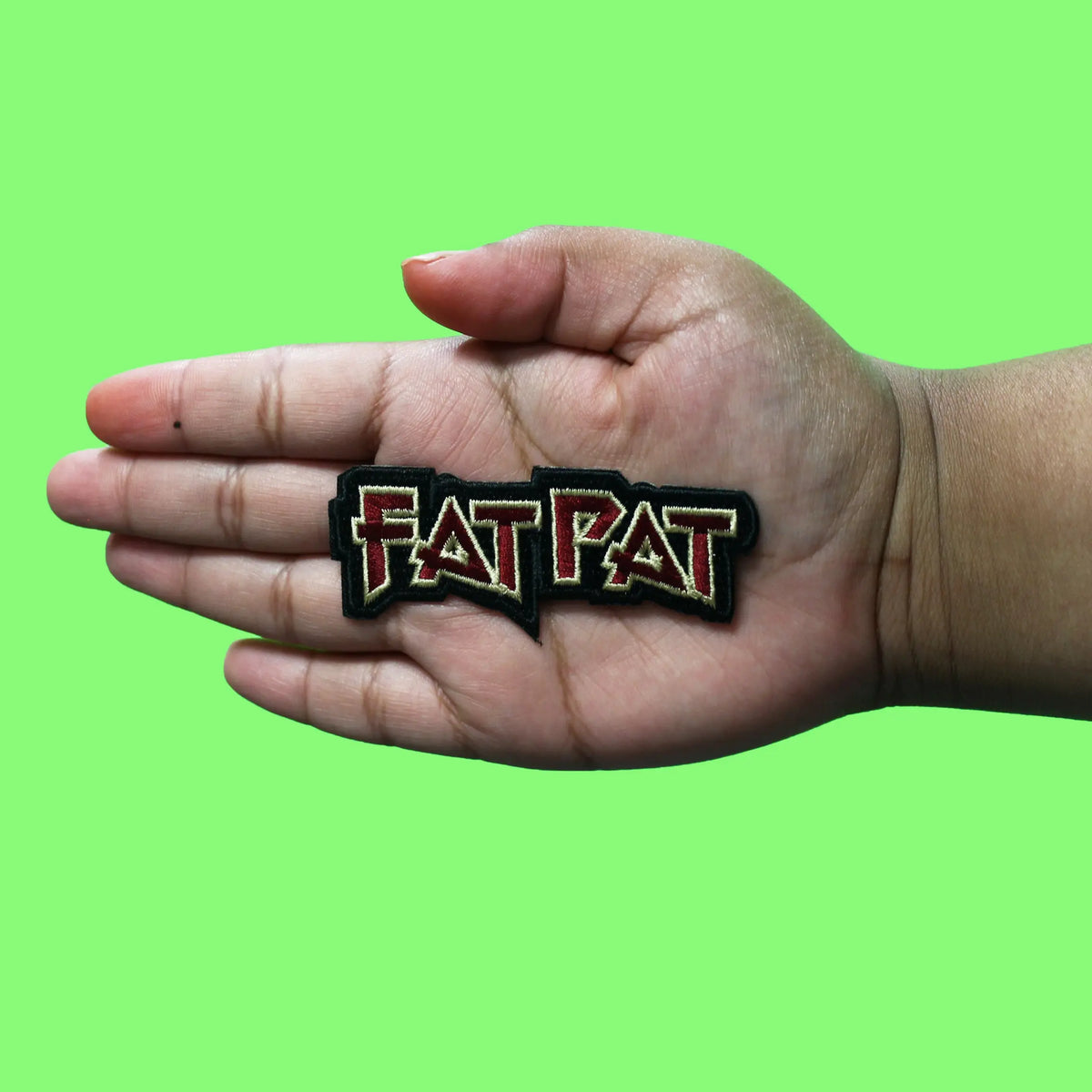 Houston Fat Pat Patch Trill Texas Rapper Embroidered Iron On