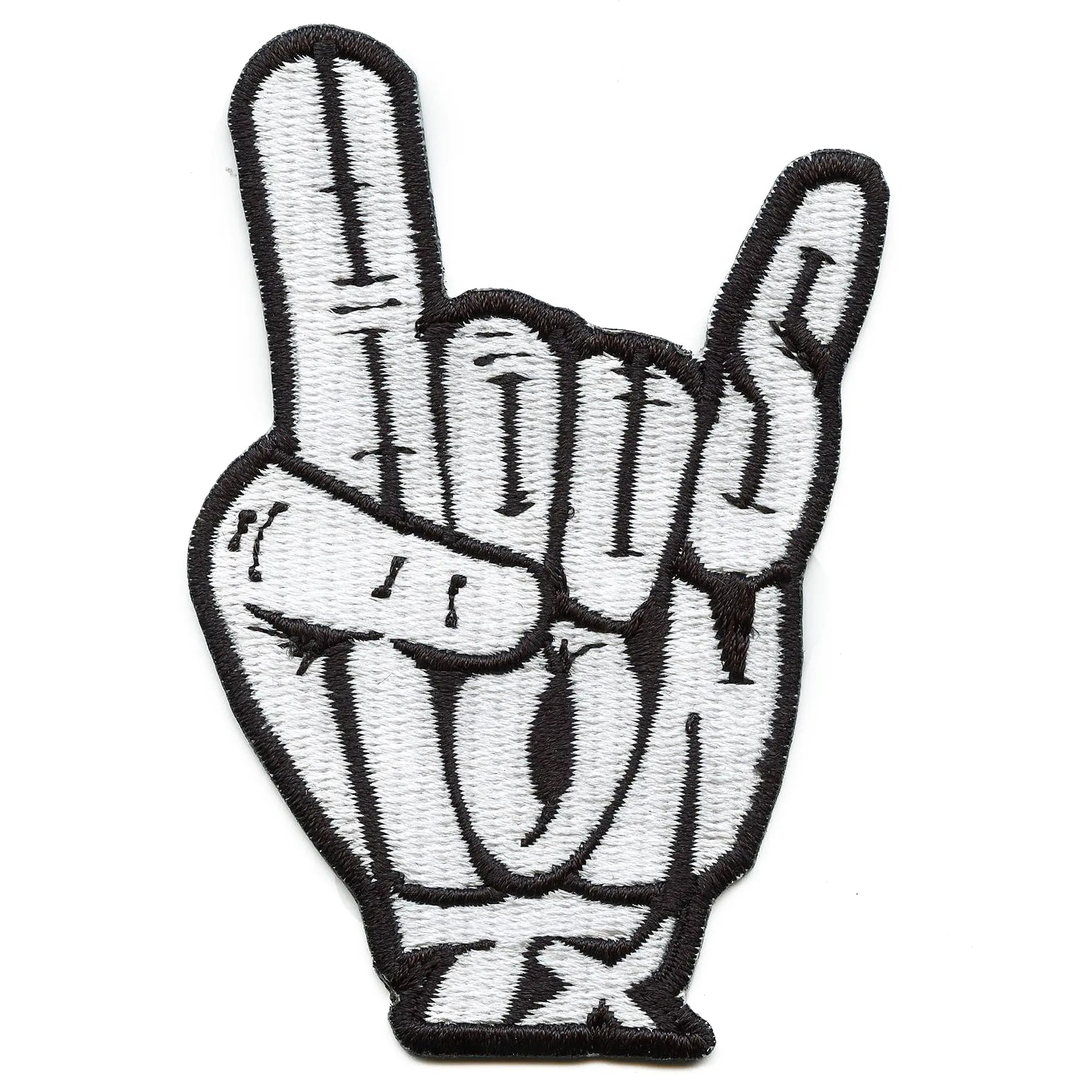 Houston H Hand Script Patch City Pride Text Embroidered Iron On