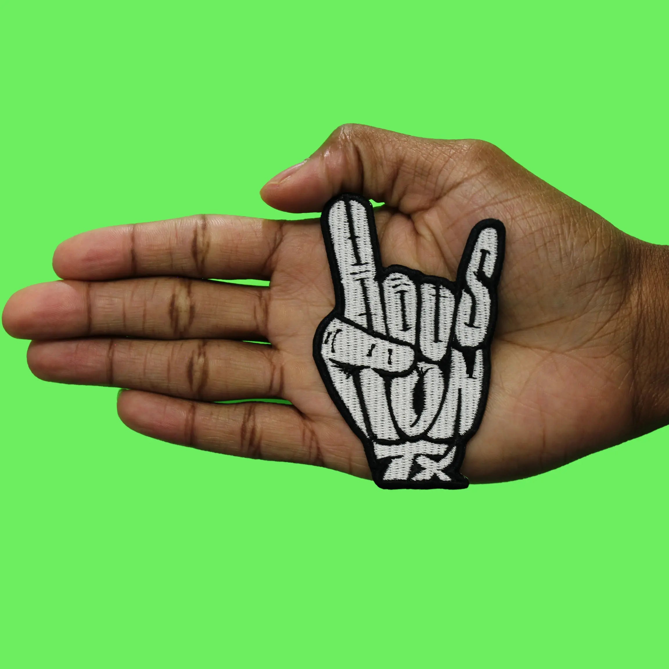 Houston H Hand Script Patch City Pride Text Embroidered Iron On