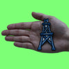 Houston Oil Rig Patch Bone Tower Football Parody Embroidered Iron On