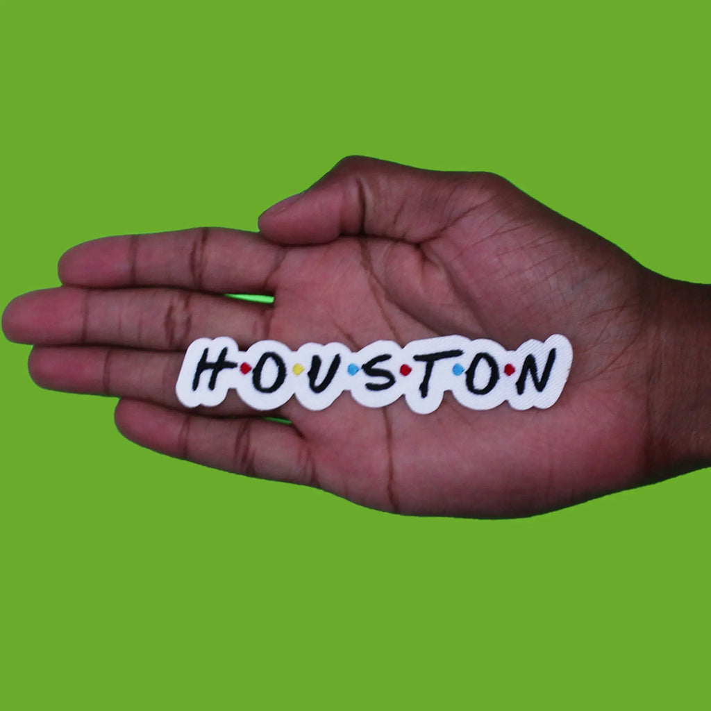 Houston Sitcom Parody Patch 90s TV Show Embroidered Iron On