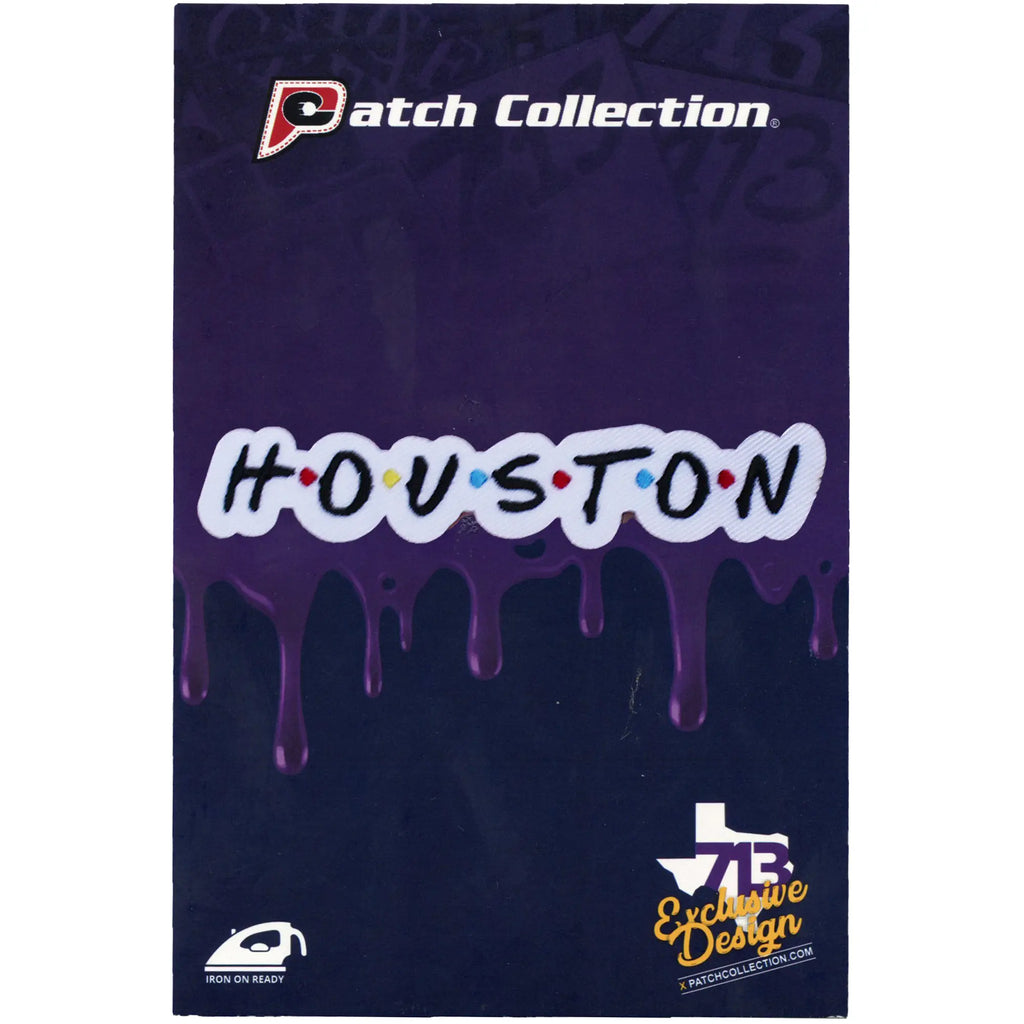 Houston Sitcom Parody Patch 90s TV Show Embroidered Iron On