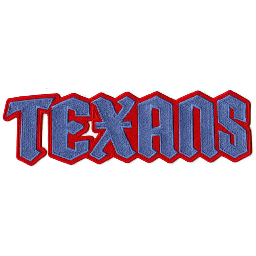 Houston Texans Script Large Patch Iron On