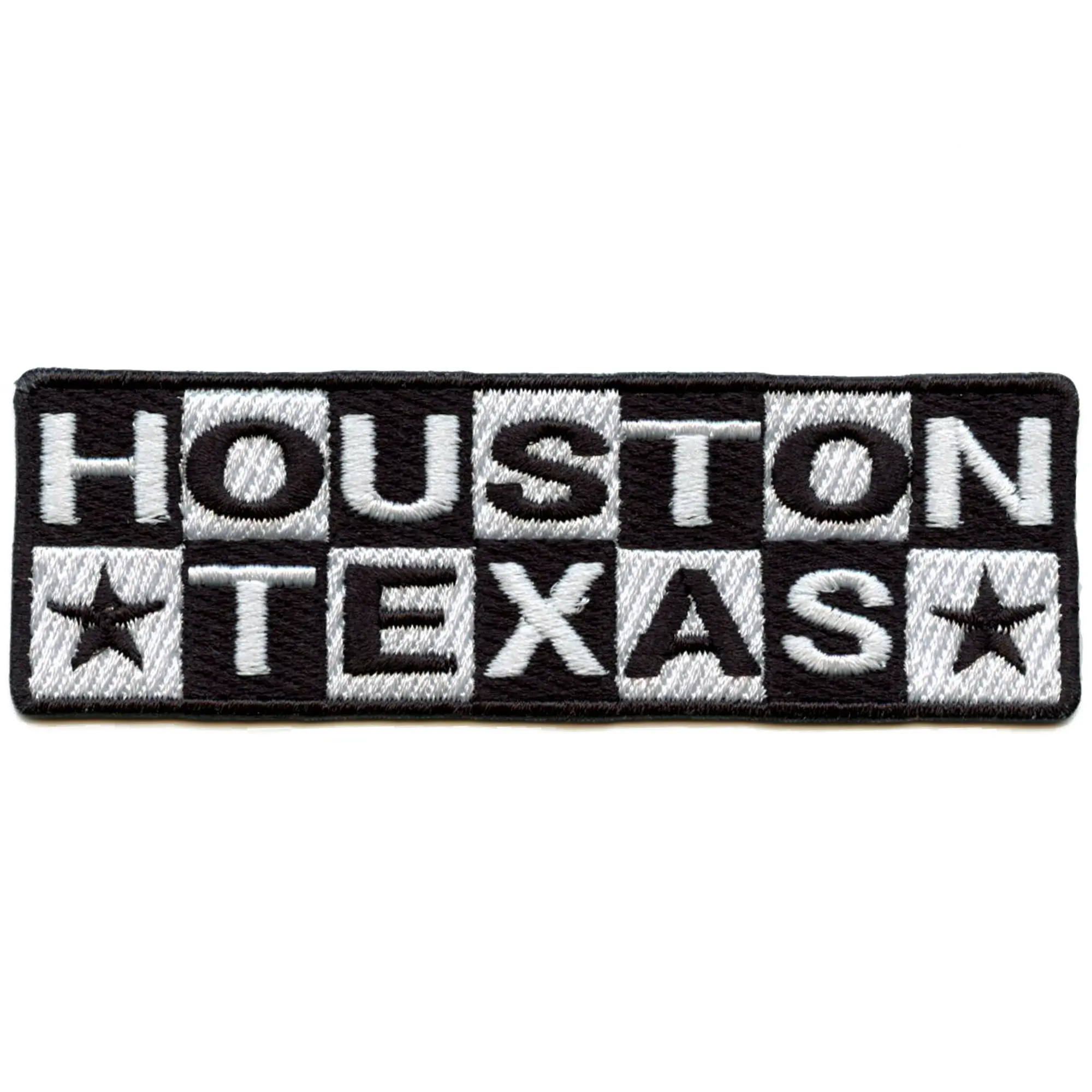 Houston Texas Cartoon Logo Patch TV Show Network Embroidered Iron On