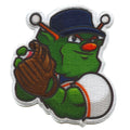 Houston Texas Mascot PhotoPatch Baseball Alien Parody Embroidery Iron On