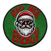 Big Nick Energy Patch Santa Claus Christmas Holiday Embroidered Iron On