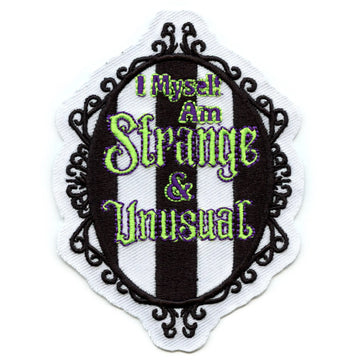 I Myself Am Strange Patch Movie Horror Comedy Embroidered Iron On