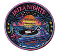 Ibiza Night Life Travel Patch Iconic Vacation Destination Embroidered Iron On
