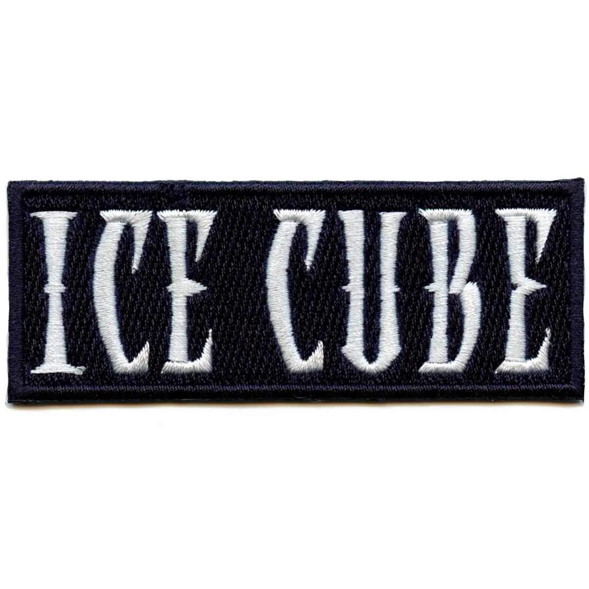 Ice Cube Rapper Patch Script Logo Music Embroidered Iron On – Patch ...