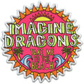 Imagine Dragons Take Me To The Beach Patch Alternative Band Sublimated Embroidered Iron On