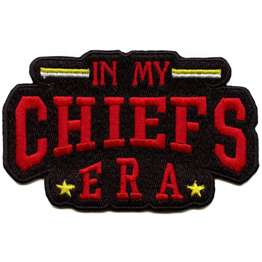 In My Chiefs Era Patch City Football Embroidered Iron On
