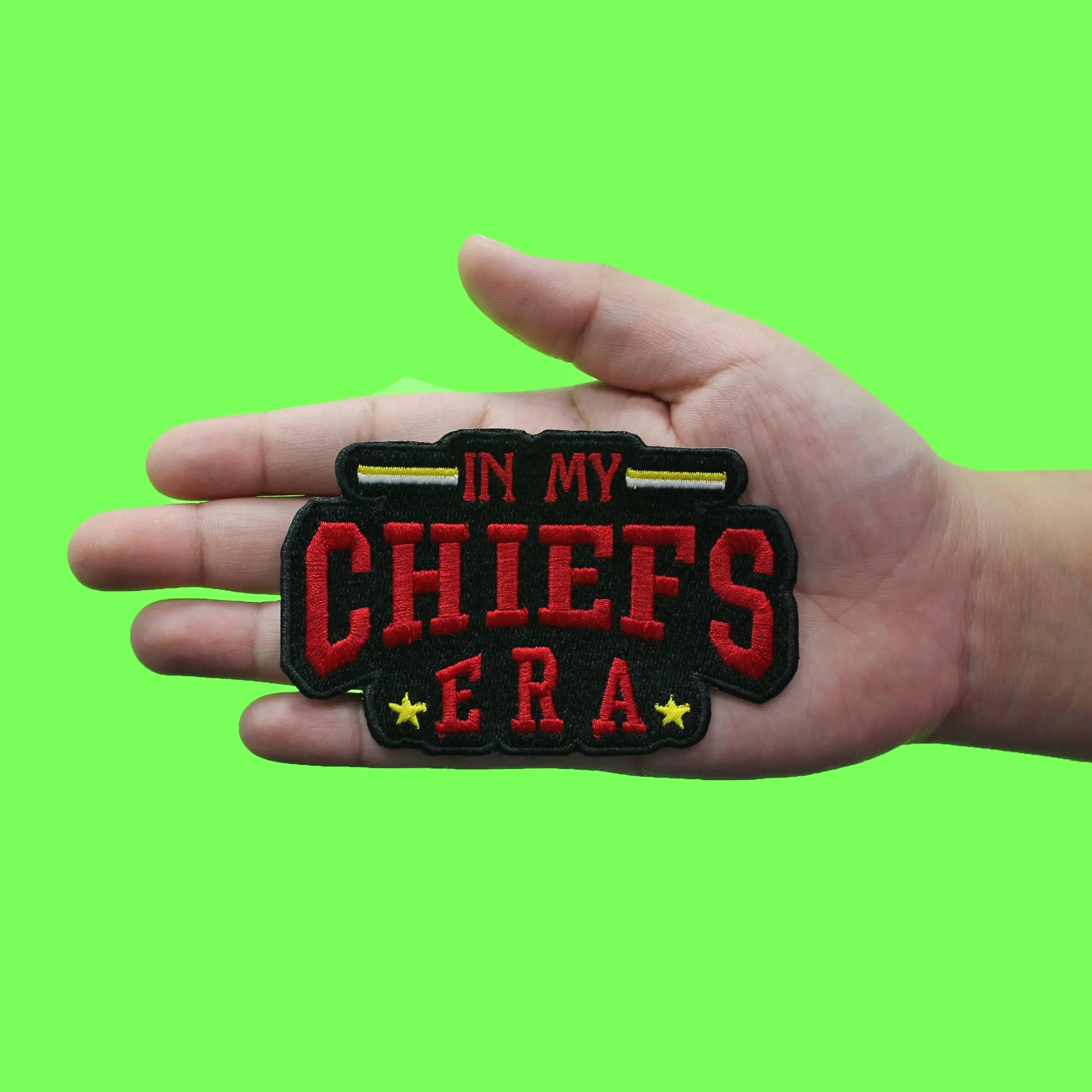 In My Chiefs Era Patch City Football Embroidered Iron On