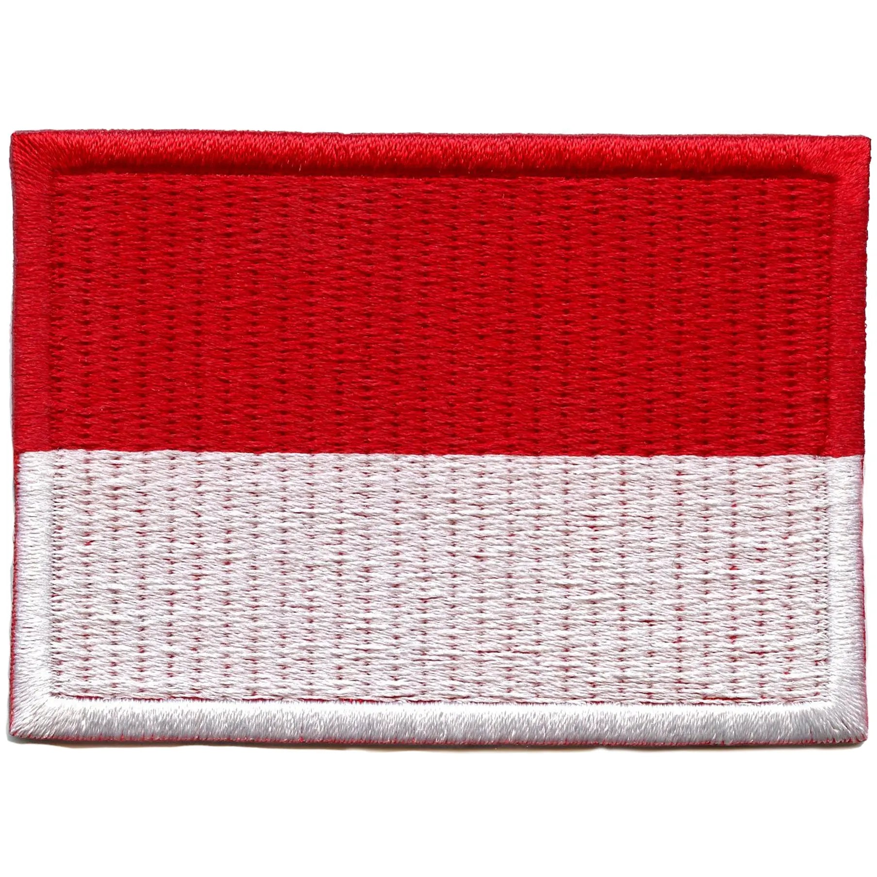 Indonesia Country Flag Patch Middle Eastern Culture Embroidered Iron-On