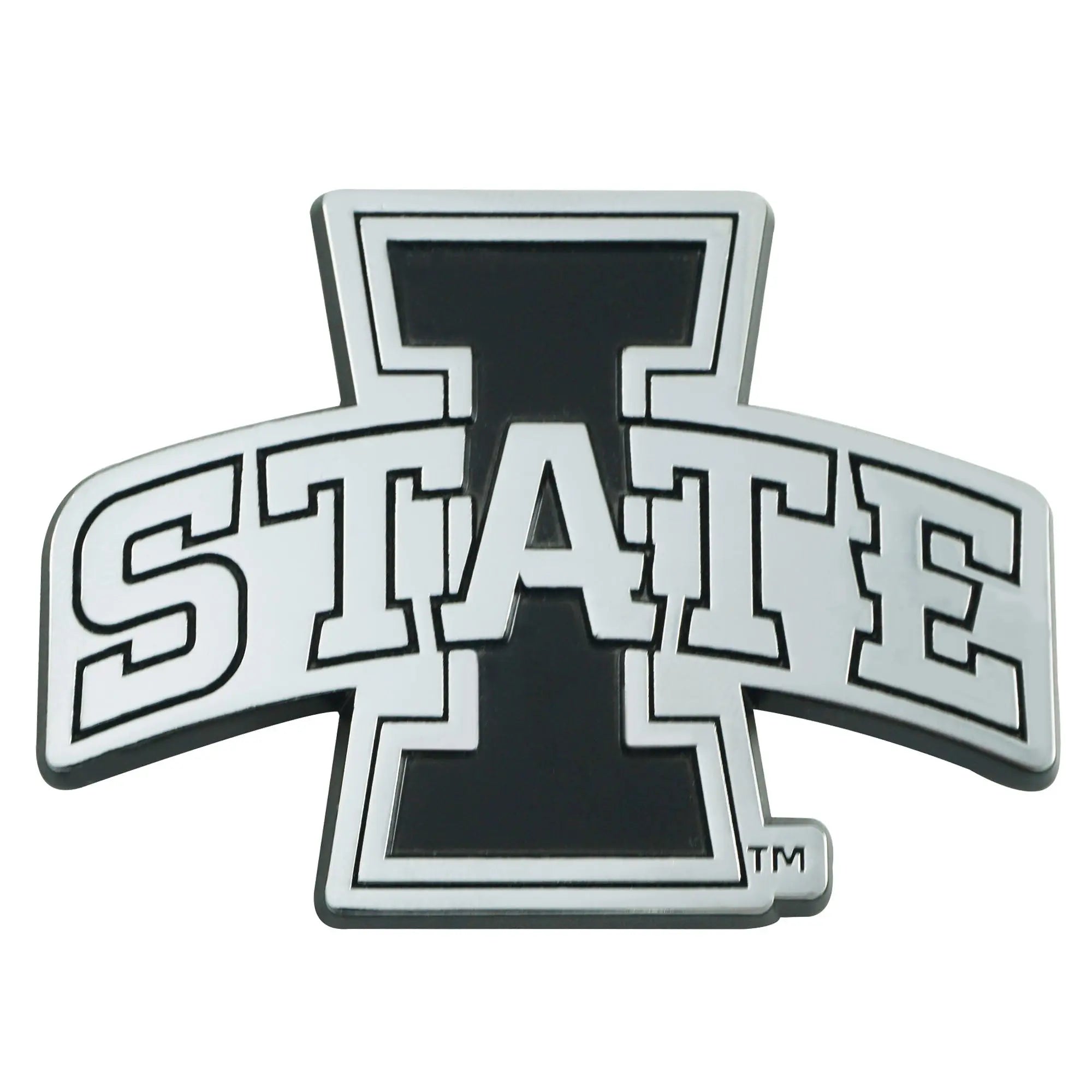 Iowa State Cyclones Solid Metal Chrome Emblem – Patch Collection
