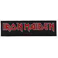 Iron Maiden England Strip Patch Heavy Metal Band Woven Sew On
