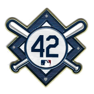 Jackie Robinson Day "42" MLB Jersey Sleeve Patch (Dodgers)