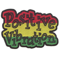 Jamaica Positive Vibrations Patch Reggae Rata Music Embroidered Iron On