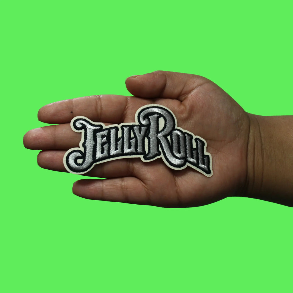 Jelly Roll Logo Patch American Rapper Singer Embroidered Iron On