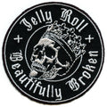 Jelly Roll Artist Patch Skull Seal Album Embroidered Iron On