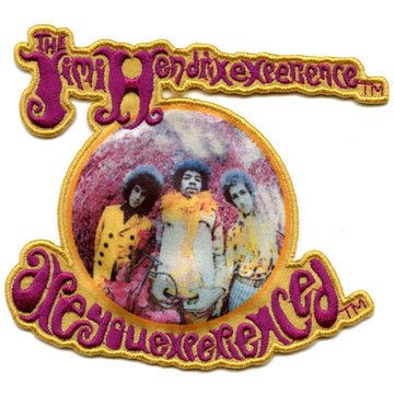 Jimi Hendrix Rock Patch Are you experienced Album Cover Sublimated Embroidered Iron On