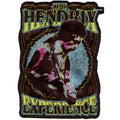 Jimi Hendrix Winterland Patch Popular Rock Music Sublimated Embroidered Iron On